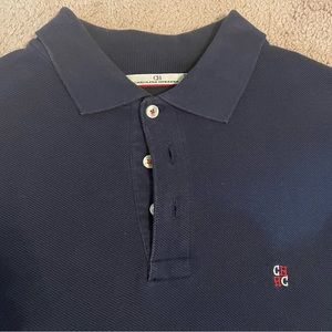 Carolina Herrera navy polo shirt M